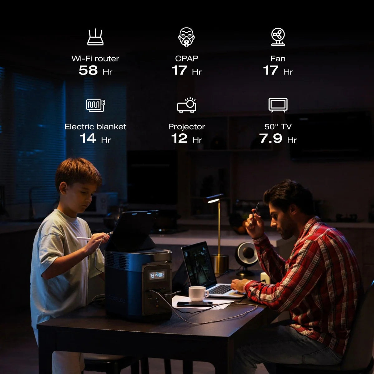 DELTA 2 + 1*110W Portable Solar Panel